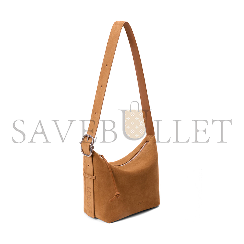 LOEWE MEDIUM LOOP HOBO IN SUEDE CALFSKIN BB22CMDX05 (26*24.5*13cm)